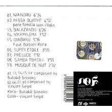 Sissoko, Ballake & Vincent Segal - Musique De Nuit