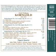 Tippett Quartet - Korngold: String Quartets Nos. 1-3