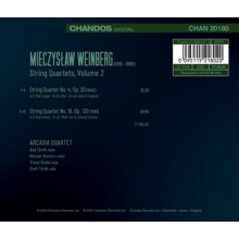 Arcadia Quartet - Weinberg String Quartets Nos 4 and 16