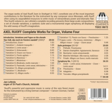 Lehtola, Jan - Ruoff: Complete Works For Organ, Vol. 4