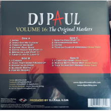 DJ Paul - Volume 16-the Original Master