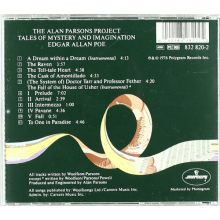 Alan Parsons Project - Tales of Mystery and Imagination - Edgar Allan Poe