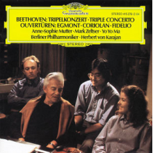 Mutter, Anne-Sophie & Mark Zeltser & Yo-Yo Ma & Berliner Philharmoniker & Herbert von Karajan - Beethoven: Tripelkonzert - Triple Concerto