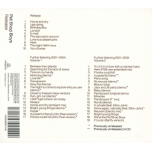 Pet Shop Boys - Release: Further Listening