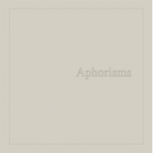 Lambkin, Graham - Aphorisms
