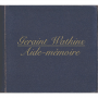 Watkins, Geraint - Aide-Memoire