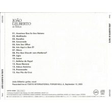 Gilberto, Joao - In Tokyo