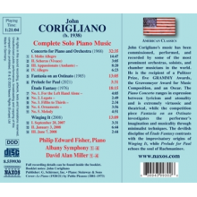 Fisher, Philip Edward - John Corigliano: Complete Solo Piano Music