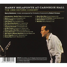 Belafonte, Harry - At Carnegie Hall (1959 Historic Concert)