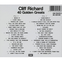 Richard, Cliff - 40 Golden Greats