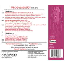 Evrova, Rumjana - Pancho Vladigerov: Stage Music