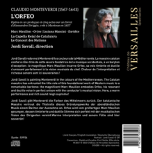 La Capella Reial De Catalunya - Monteverdi: L'orfeo
