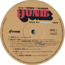 Junie - Live At Dooley's, 1975