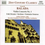 Balada, L. - Violin Concerto No.1