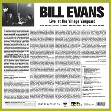 Evans, Bill - Live At the Village Vanguard