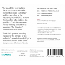 Halle - Elgar: the Dream of Gerontius/the Apostles/the Kingdom