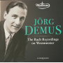Demus, Jorg - Bach Recordings On Westminster