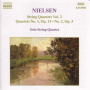 Nielsen, C. - String Quartets Vol.2