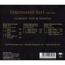 Weverbergh, Vlad - Ries: Clarinet Trio & Sonatas