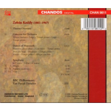 Kodaly, Z. - Symphony In C/Conc.For or