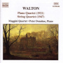 Walton, W. - Piano Quartet & String Qu