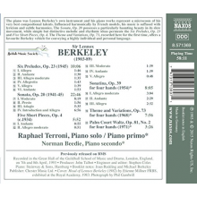 Berkeley, L. - Music For Solo Piano & Piano Duet