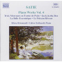 Satie, E. - Piano Works Vol.4