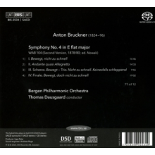 Bergen Philharmonic Orchestra / Thomas Dausgaard - Bruckner: Symphony No.4