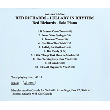 Richards, Red - Lullaby In Rhythm