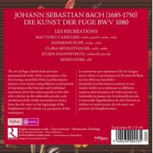 Les Recreations - Bach: Die Kunst Der Fuge