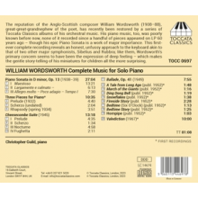 Guild, Christopher - Wordsworth: Complete Music For Solo Piano