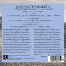 La Nereide - Luzzaschi: Il Concerto Segreto