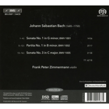Zimmermann, Frank Peter - Bach Sonatas and Partitas, Vol. 2