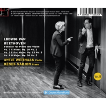 Weithaas, Antje & Varjon, Denes - Beethoven, Violin Sonatas Nos 3, 7 & 8
