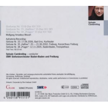Peter Schmidl, Wiener Philharm - Symphonies Nos.33, 35 & 38 +Dvd