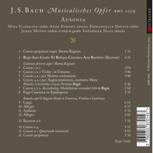 Ausonia - Bach: Musicalisches Opfer