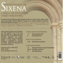 Capella De Ministrers - Procesional De Sixena