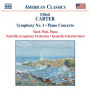Carter, E. - Piano Concerto/Sym.No.1