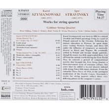 Szymanowski/Stravinsky - String Quartets