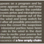 Conjoint - A Few Empty Chairs