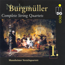 Burgmuller, N. - String Quartets Op.7&14