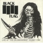 Black Flag - Live At the On Broadway 23 July 1982