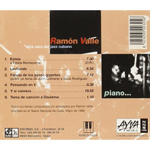 Valle, Ramon - Piano...