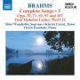 Wunderlin, Alina - Johannes Brahms: Complete Songs, Vol. 5