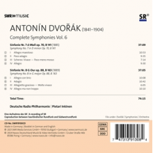 Deutsche Radio Philharmonie - Antonin Dvorak: Symphonies Nos. 7 & 8