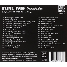 Burl, Ives - Troubadour