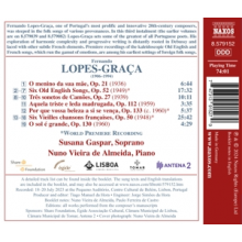 Vieira De Almeida, Nuno - Fernando Lopes-Graca: Songs and Folk Songs, Vol. 3