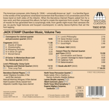 Barcelona Clarinet Players - Jack Stamp: Chamber Music, Vol. 2