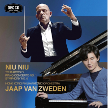 Niu Niu & Jaap Van Zweden & Hong Kong Philharmonic Orchestra - Tchaikovsky: Piano Concerto No. 1 & Symphony No. 6