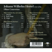 Pilipiuk, Katarzyna & Ensemble Il Vento - Johann Wilhelm Hertel: Oboe Concertos
